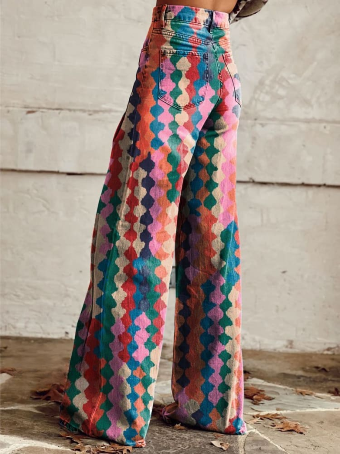SOPHIE | Luźne Spodnie Boho