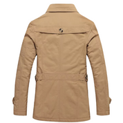 Elegancki Puchowy Trenchcoat