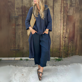 MAURA™ – Luźna Elegancja Zestaw Dwu-częściowy