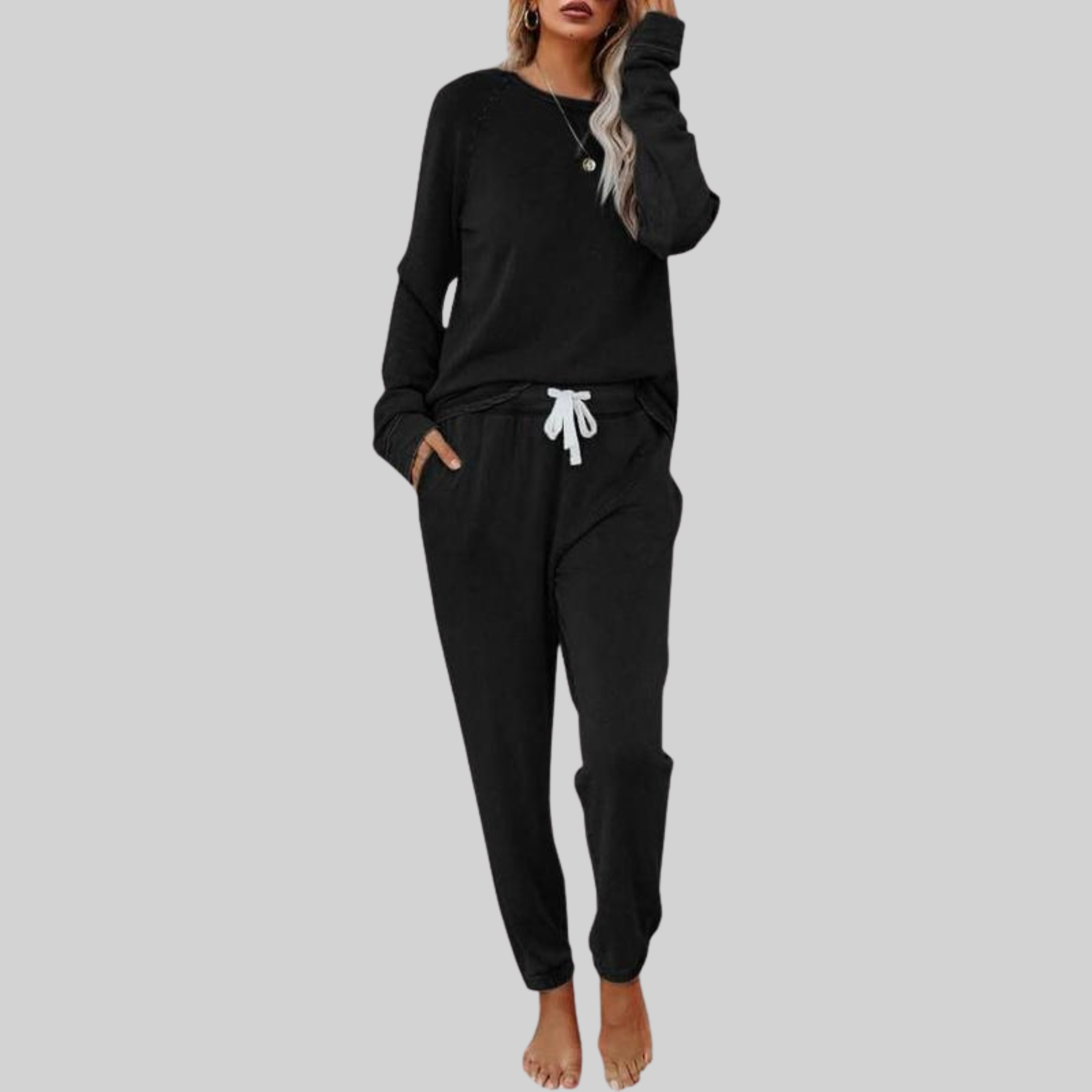 JOCELYN™ - Zestaw z długim rękawem i dresami
