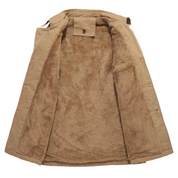 Elegancki Puchowy Trenchcoat