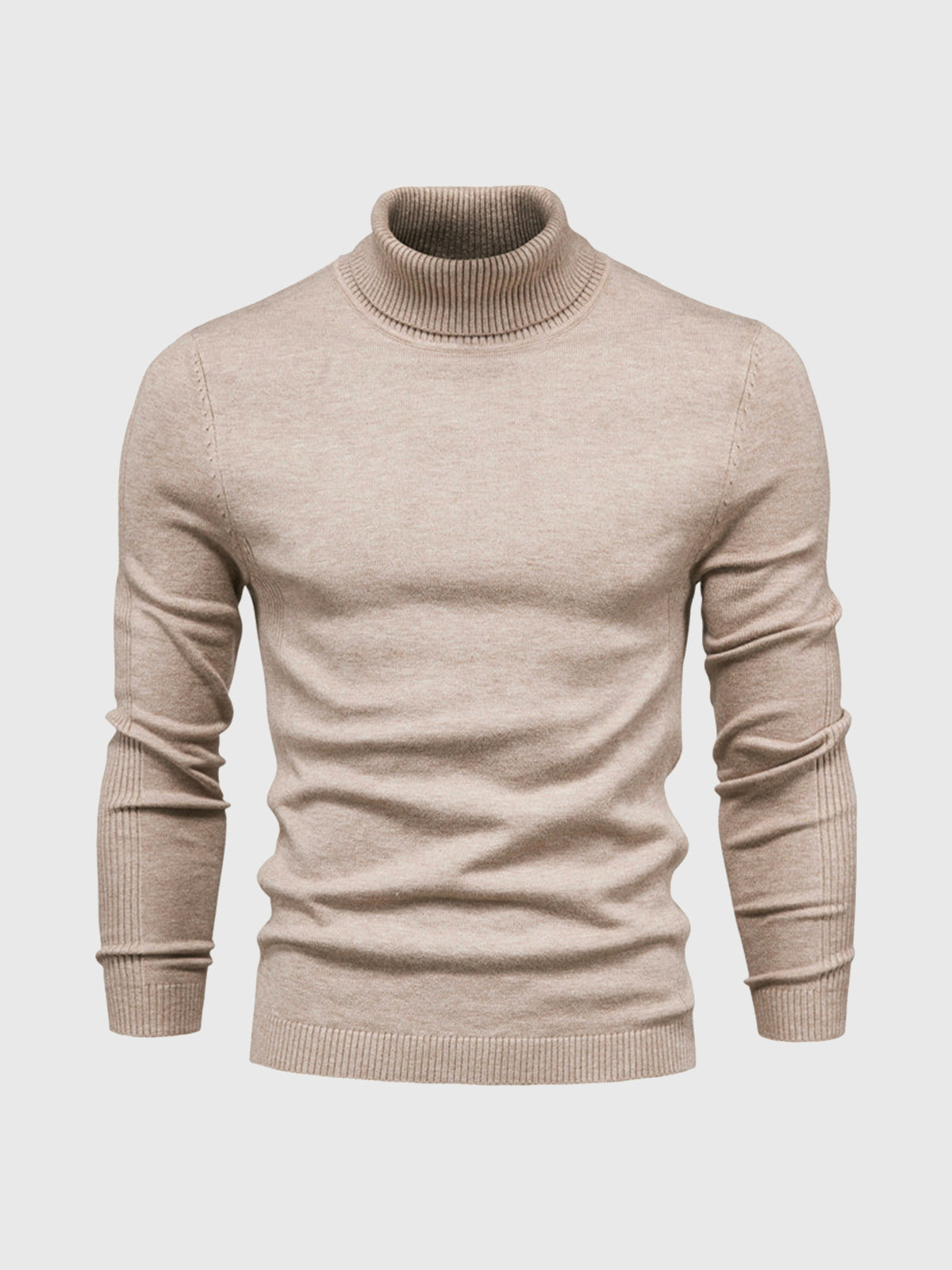 Wyrafinowany Stylowy Męski Sweter z Golfem