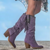 ALICE - Skórzane kowbojskie buty