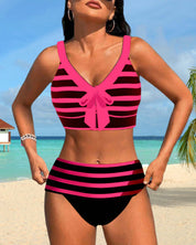 Laluna® | Pasek Bikini z Wysokim Stanem
