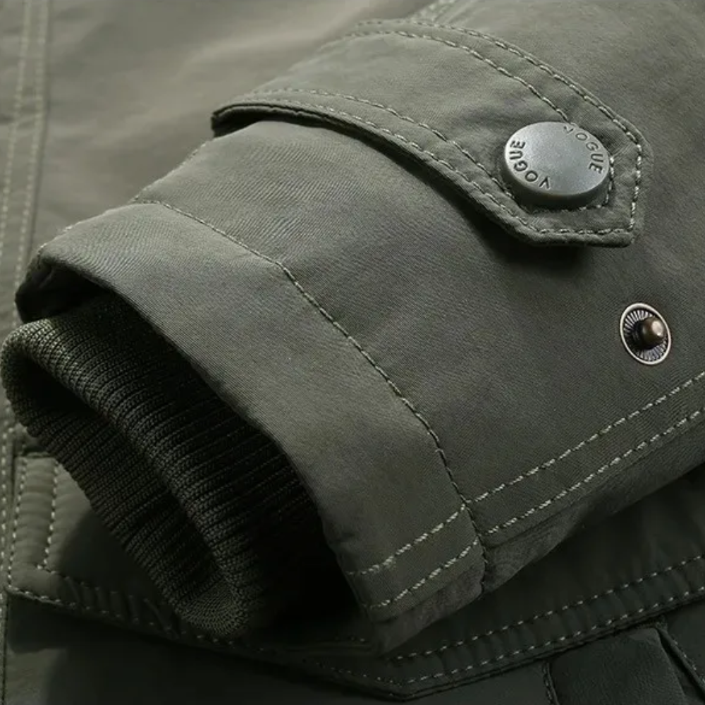 Elegancka, ocieplana kurtka zimowa