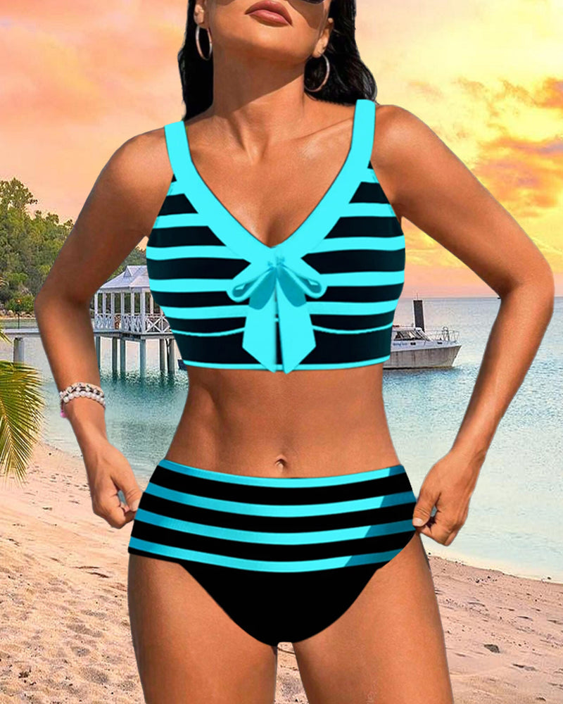 Laluna® | Pasek Bikini z Wysokim Stanem