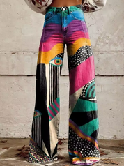 HÉLÈNE | Spodnie Boho Flare