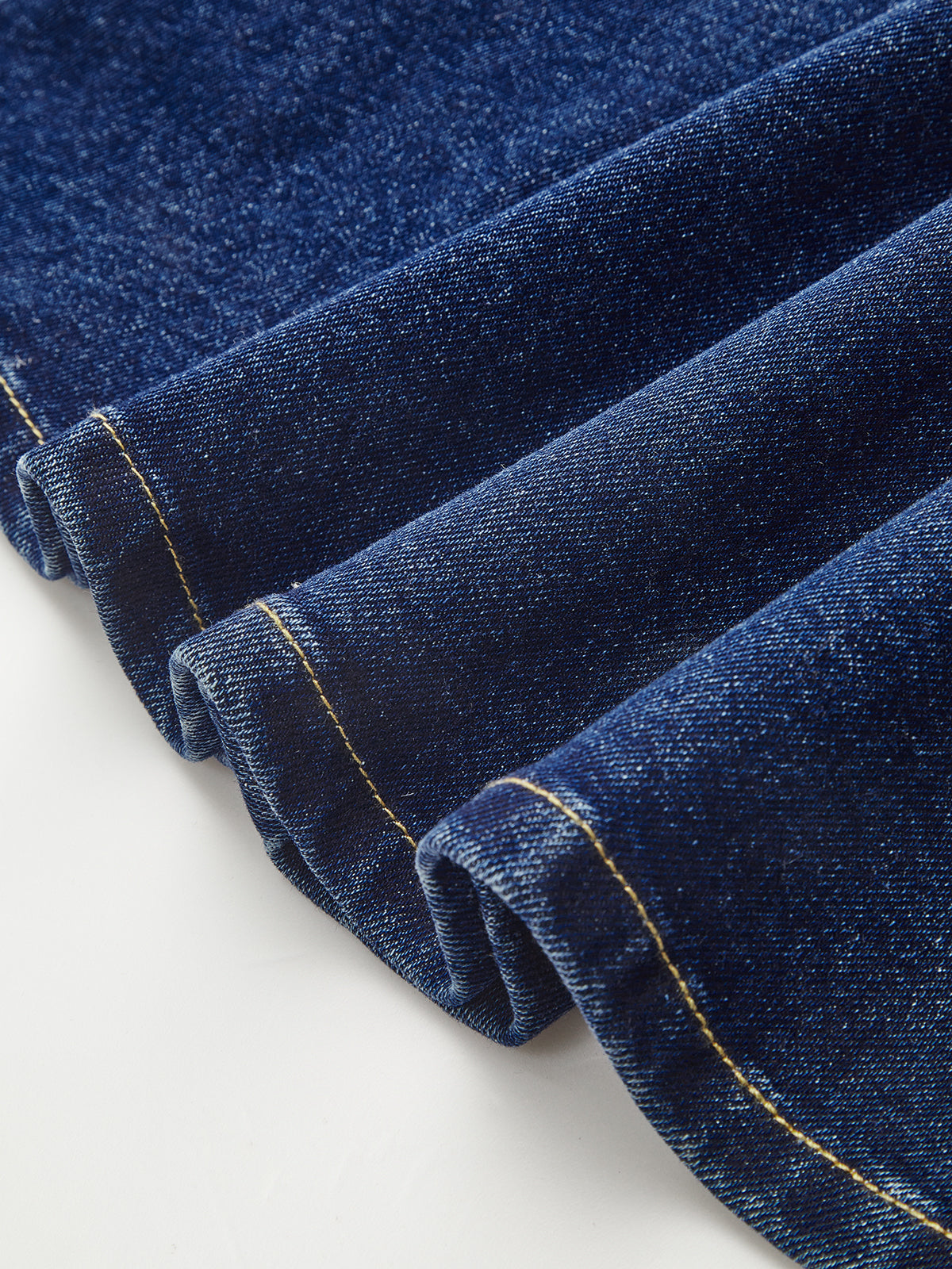 Sukienka mini z denimu z podwójnym zapięciem
