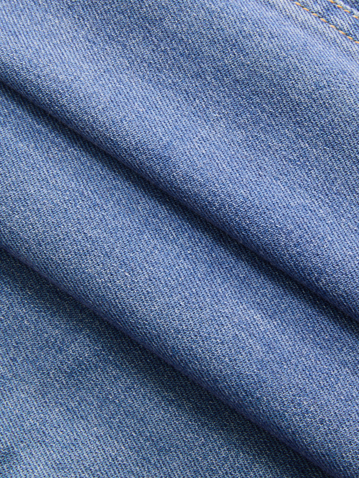 Sukienka koszulowa z denimu z paskiem, bez rękawów