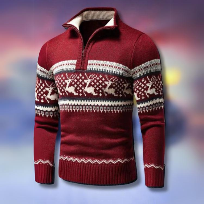 Christmas-Sweater-Half-Zip-Reindeer-Knitted-Sweater-Mens-Jumper-Fashion-Nora.png