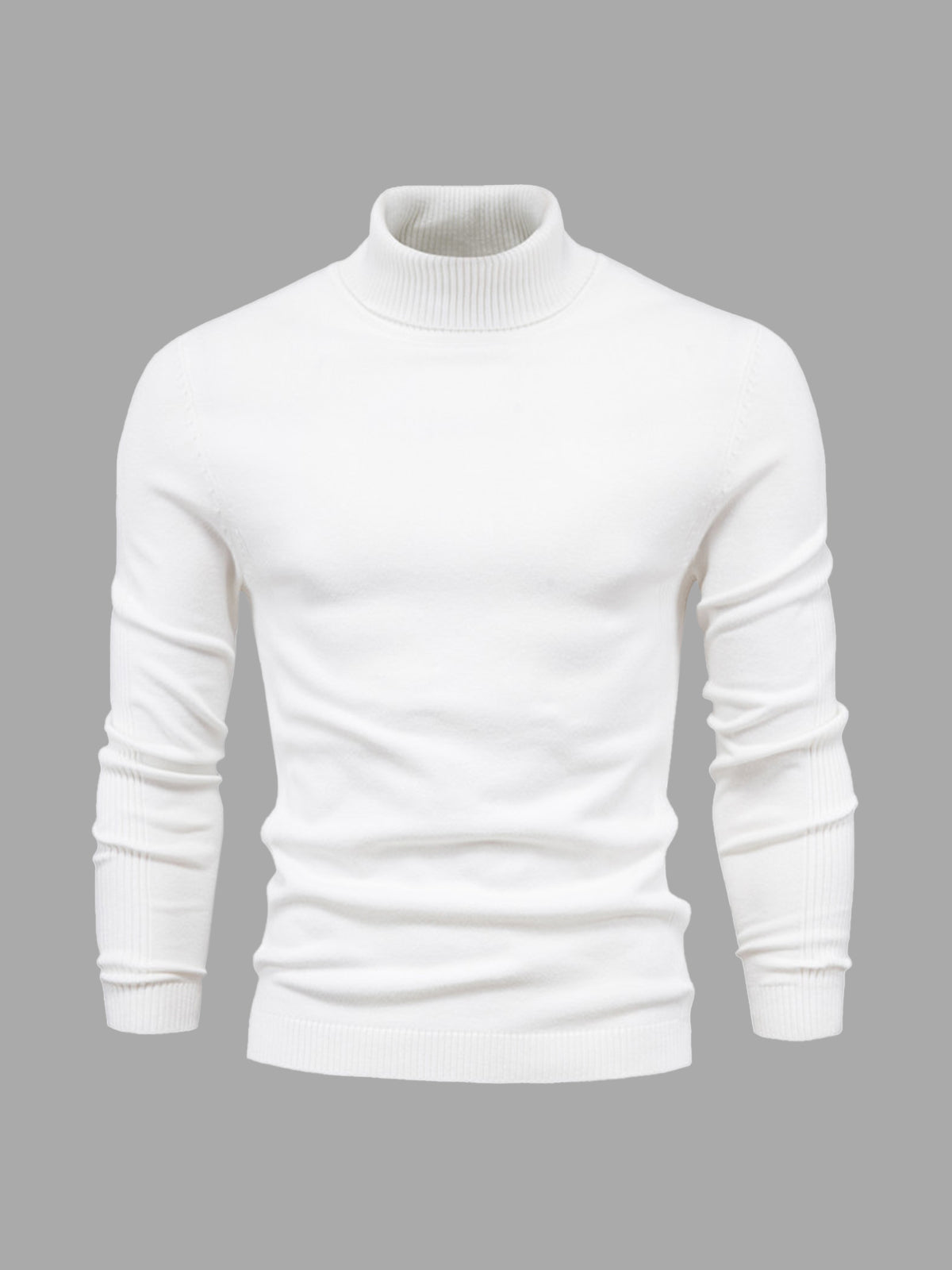 Wyrafinowany Stylowy Męski Sweter z Golfem