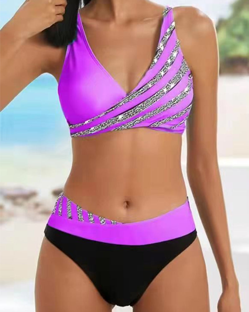 Mona - Bikini w Ciepłych Odcieniach