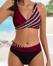 Mona - Bikini w Ciepłych Odcieniach