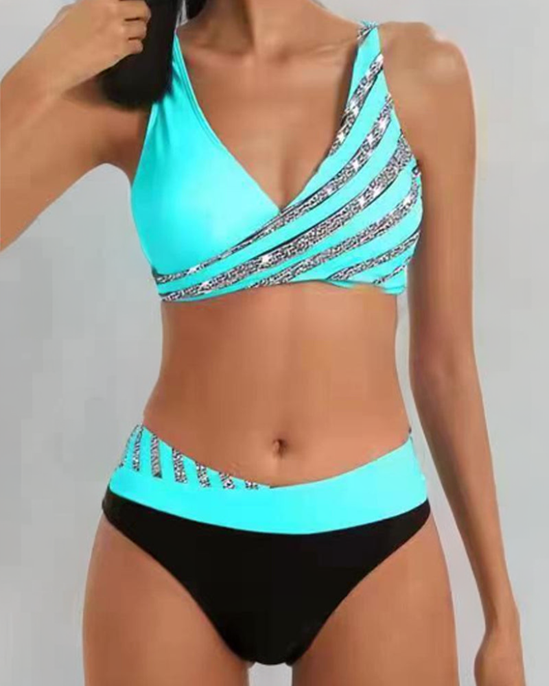 Mona - Bikini w Ciepłych Odcieniach