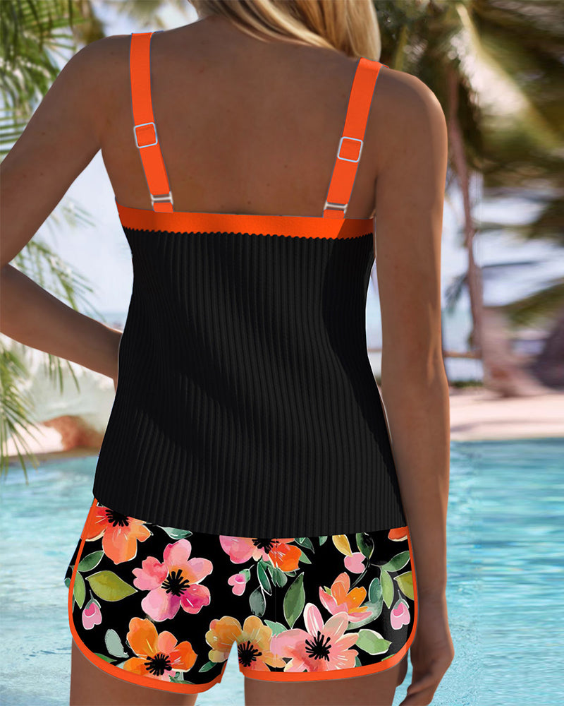 Laluna® | Dwuczęściowy Elegancki Zestaw Tankini