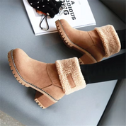Luisa™ – Stylowe, ciepłe śniegowce ze skóry