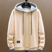 Męski Sportowy Dwukolorowy Oversized Hoodie