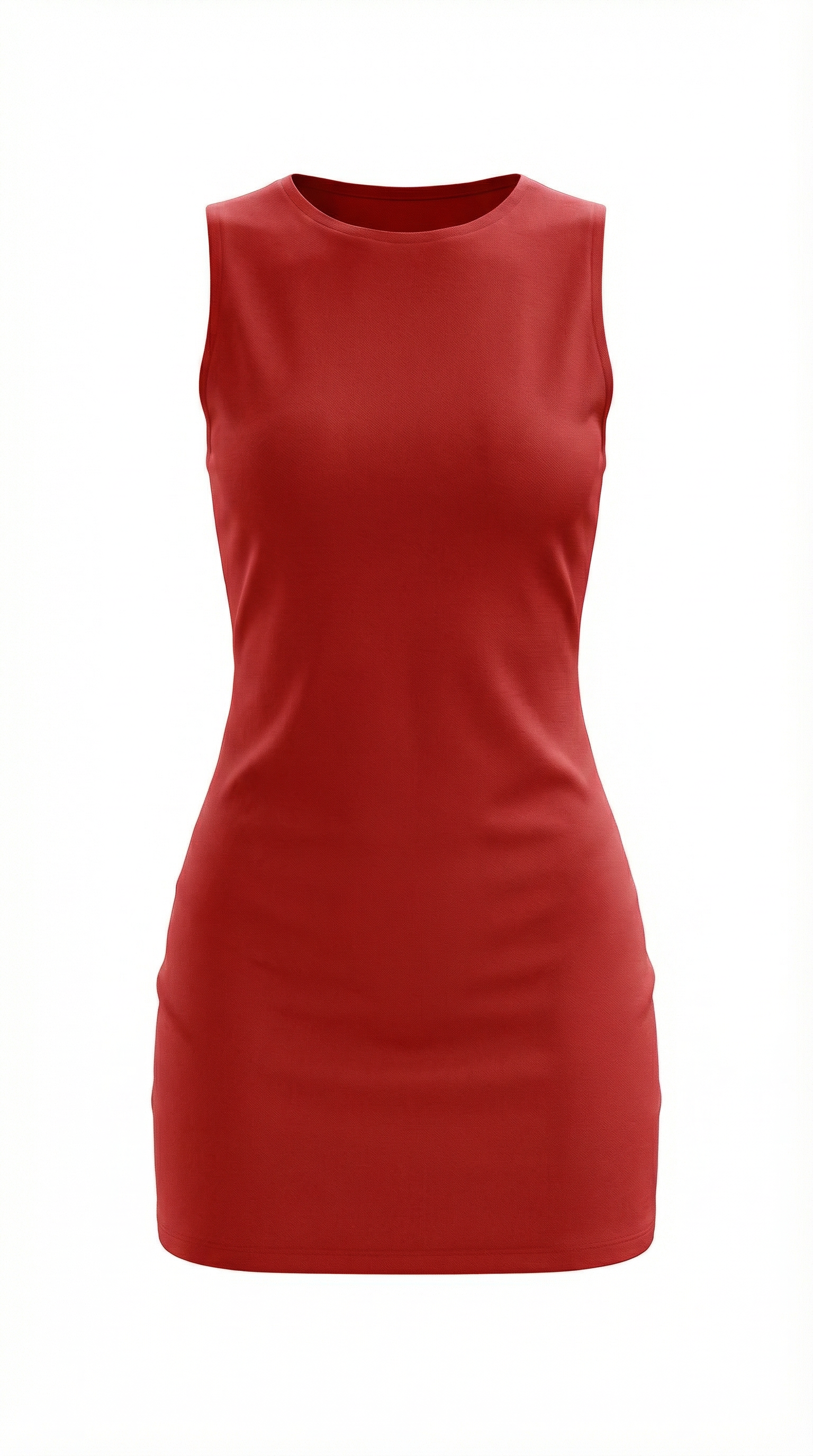 Sukienka mini Donna z dopasowanym krojem