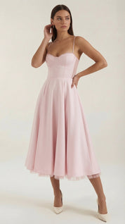 Sukienka midi Isolde
