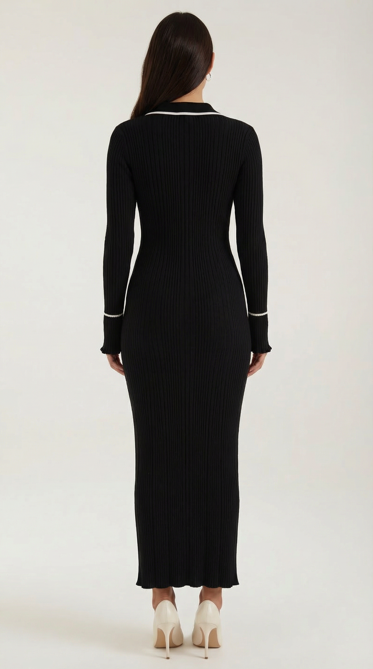 Sukienka maxi Josephine z dzianiny bodycon