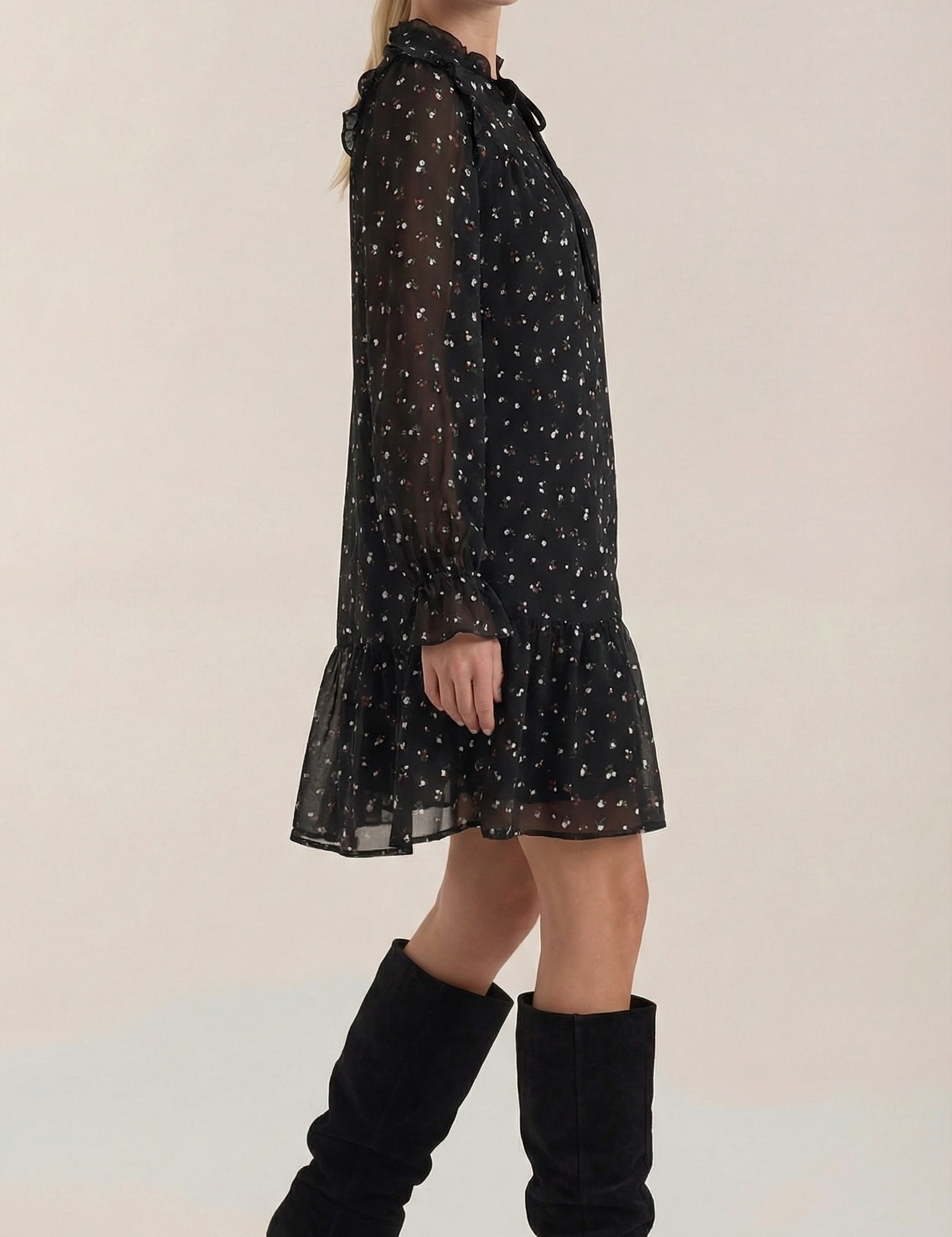 rosa-mae-de-katie-minikleid-mit-ruschenbesatz-mini-dresses-schwarz-2369409.png