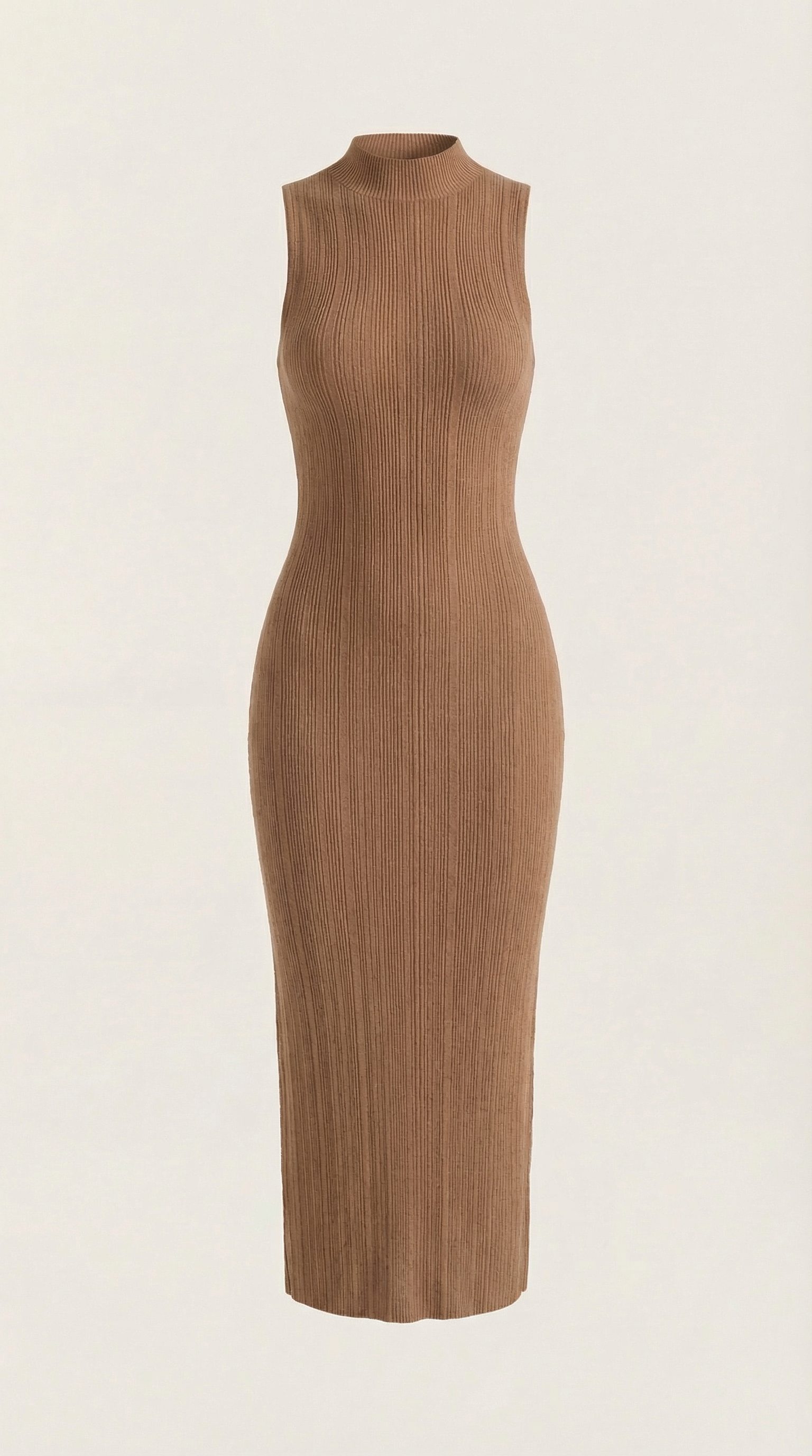 Sukienka maxi Sonia Bodycon z wysokim kołnierzem
