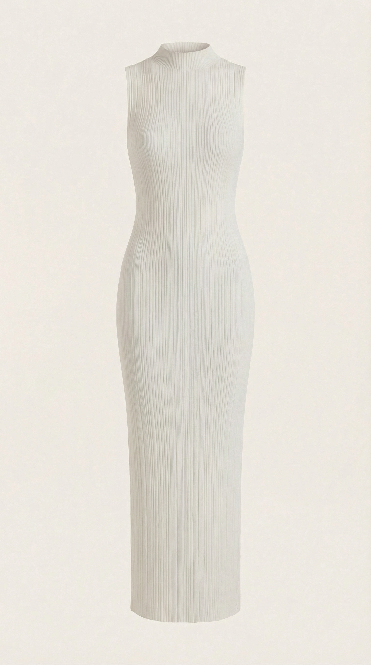 Sukienka maxi Sonia Bodycon z wysokim kołnierzem