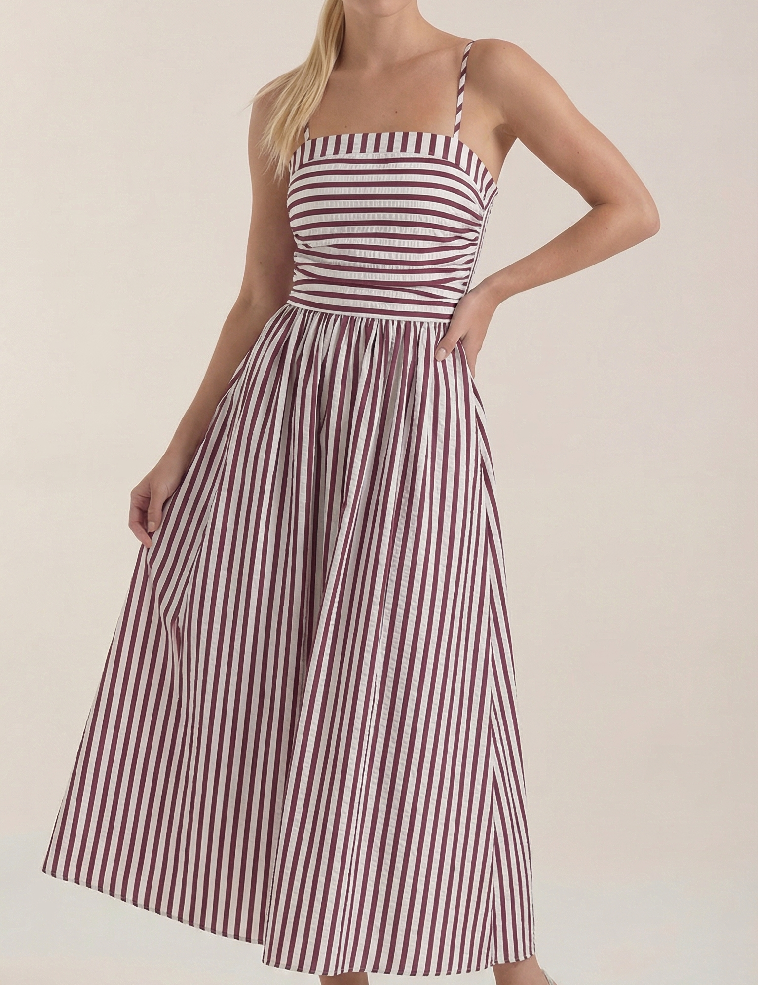 Sukienka Maxikleid Sandra w paski