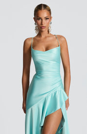 Sukienka Samira Maxi - Aqua