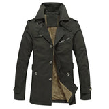 Elegancki Puchowy Trenchcoat